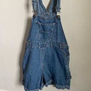 Vintage Denim Over-Shorts